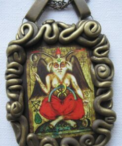 Alternative view of Talismano Baphomet 1