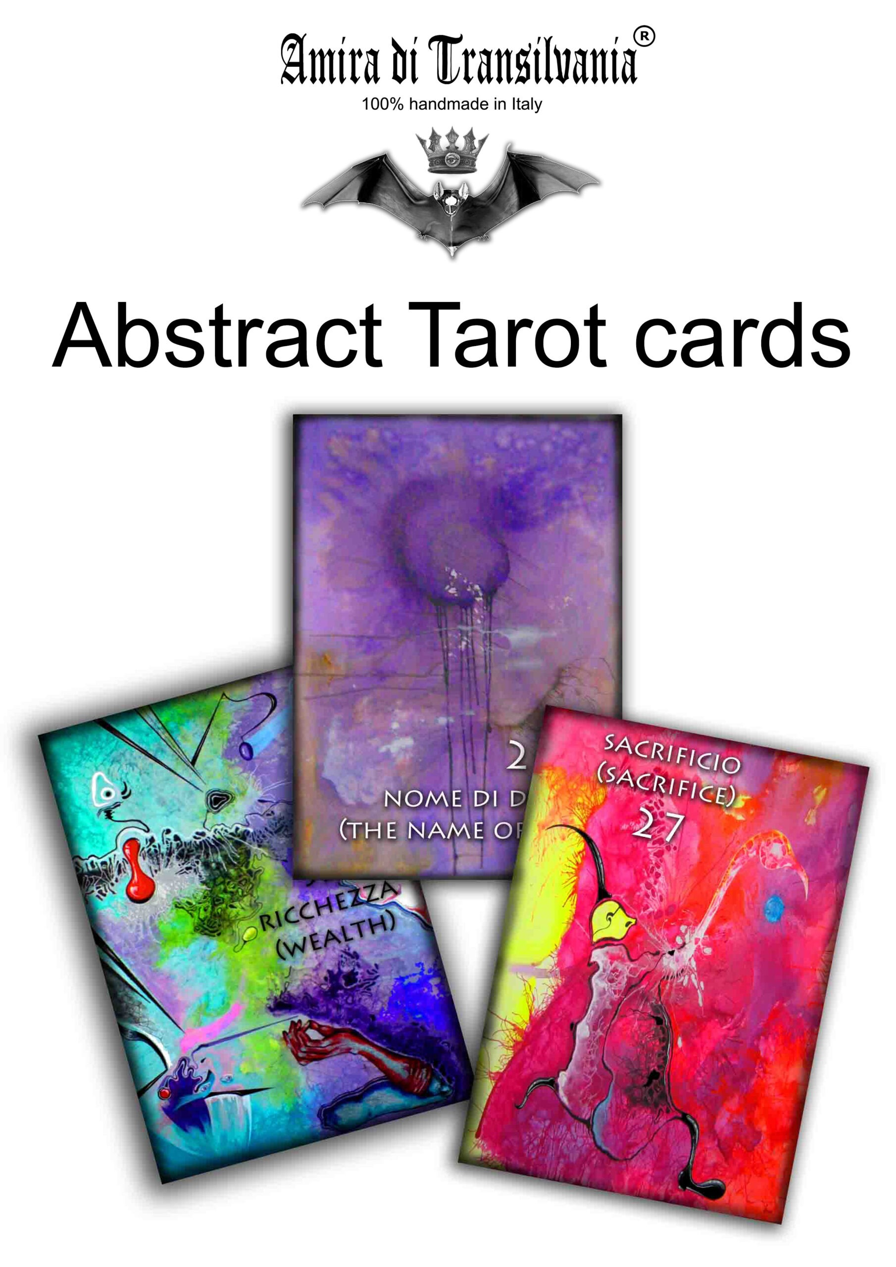 abstract tarot cards deck copia
